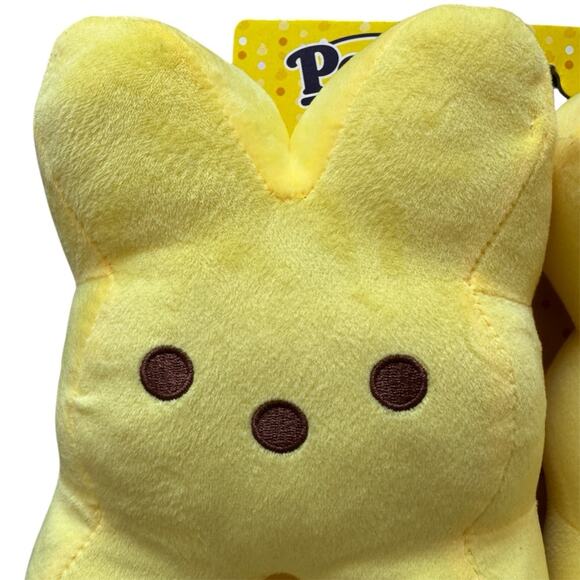 Peeps Yellow Bunny Slippers Woman’s Size 5/6 Small Spring Easter Fun - Picture 3 of 5